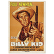 Billy Kid italian poster staring Paul Newman movie poster.