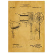 Hair Drier patent drawing by G M Kazanjian