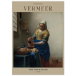 The milkmaid by Johannes Vermeer poster