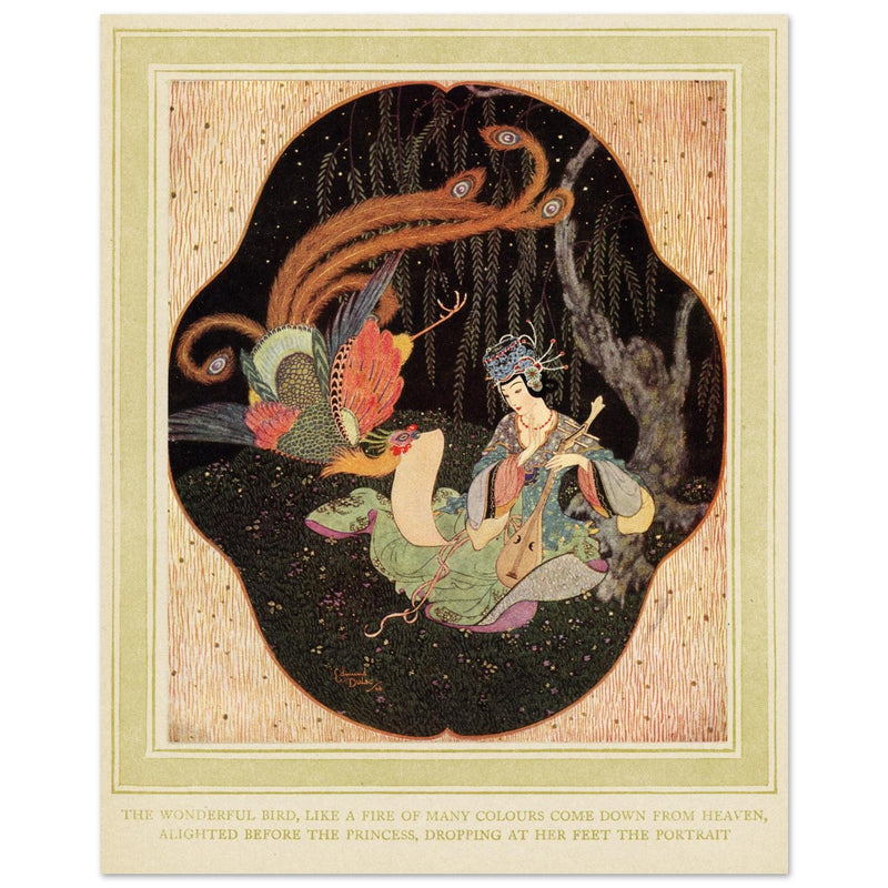 Edmund Dulac The story of the bird Feng. A Fairy tale from China.