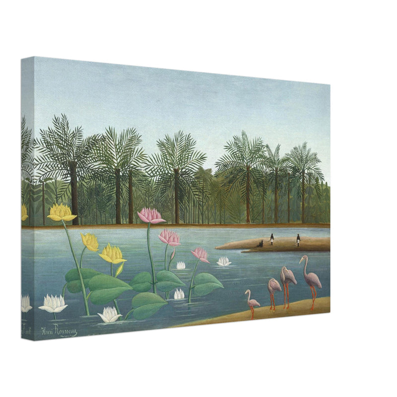 Henri Rousseau Les Flamants The Flamingoes painting