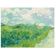 Green Wheat Fields Auvers by Vincent Van Gogh