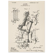 vintage microscope patent by J H Ford.