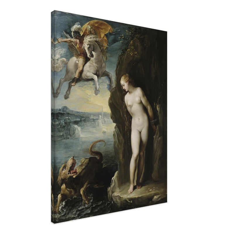 Perseus Freeing Andromeda painting by Giuseppe Cesari