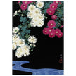 Chrysanthemums and Running Water by Ohara Koson,