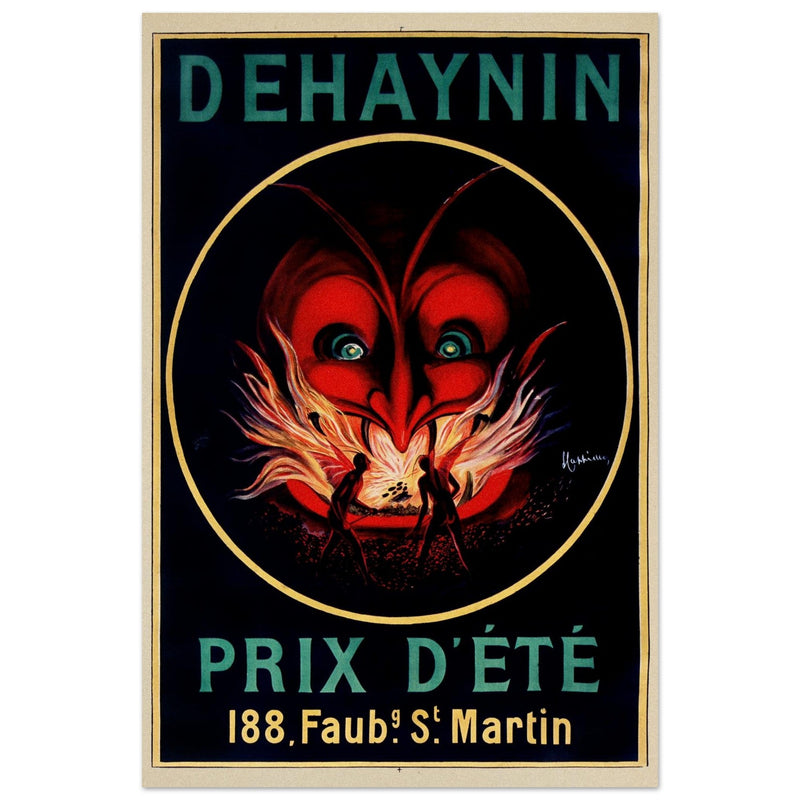 Dehaynin Prix d' Ete vintage advertising poster by Leonetto Cappiello.