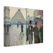 Paris Street Rainy Day by Gustave Caillebotte 1877.