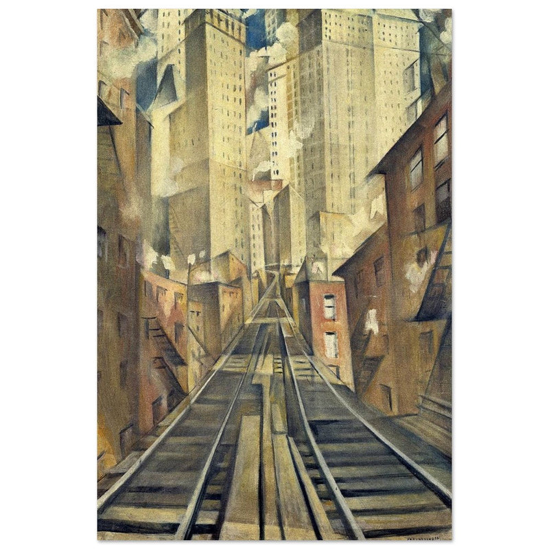 The Soul of the Soulless City New York - an Abstraction by Christopher Richard Wynne Nevinson.