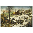 The Census at Bethlehem painting by Pieter Bruegel The Elder.