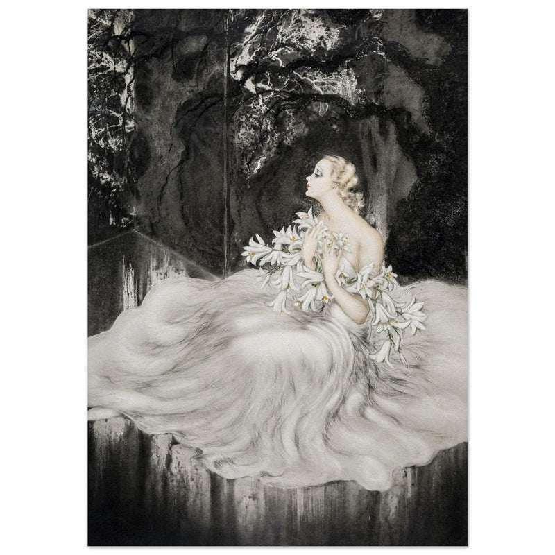 Louis Icart Les Lys (The Lilies)