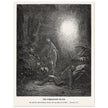 Gustave Dore The Bible engraving print . The Formation of Eve illustration .