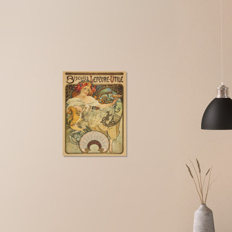 Art Nouveau Alphonse Mucha Biscuits.