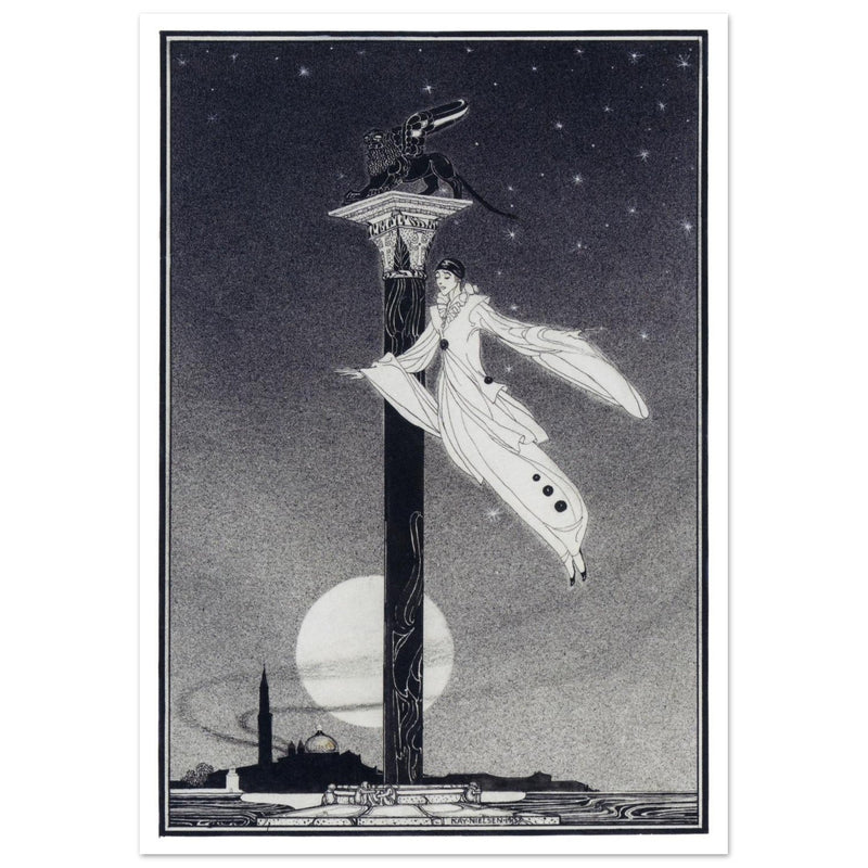 Kay Nielsen and his illustration Consolation 1913.