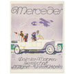 Mercedes car vintage advertising print  1914 by Ludwig Hohlwein.