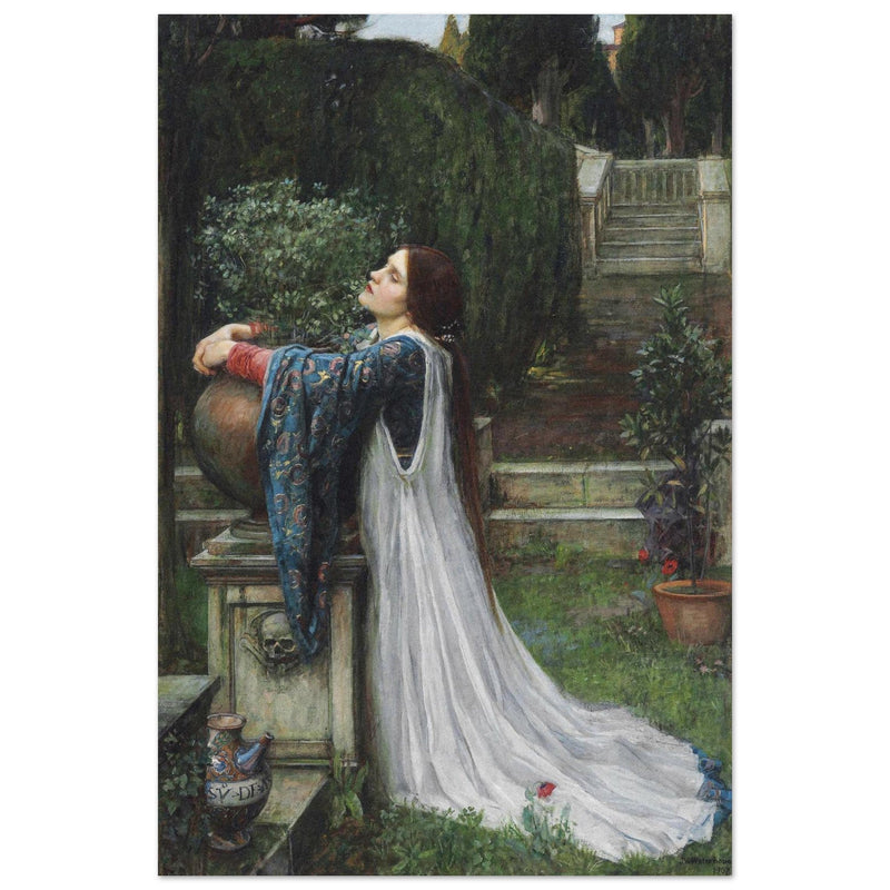 John William Waterhouse painting Isabella and the Pot of Basil