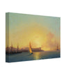 Ivan Aivazovsky  painting Grafskaya wharf, Sebastopol Crimea
