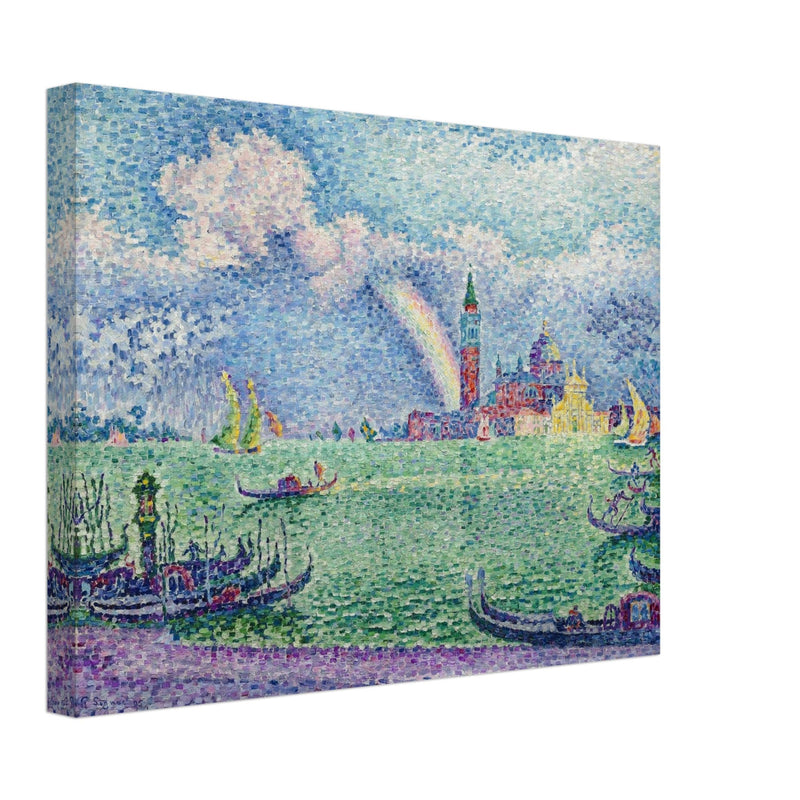 L’ Arc-en-ciel (Venise) The rainbow Venice by Paul Signac painting.
