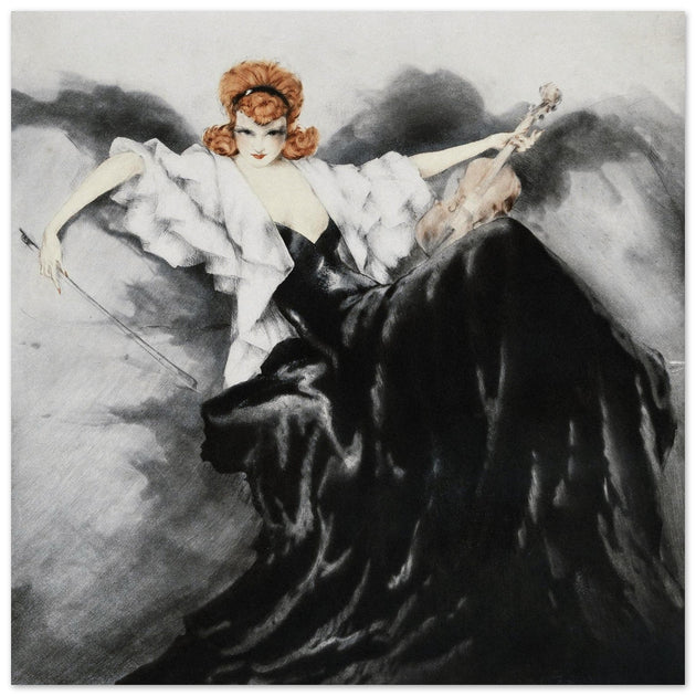 Louis Icart illustration Waltz Echos, Resonance.