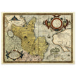 Ancient map of Tartaria by Abraham Ortelius  XVI Century.