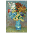 Flowers in a blue vase Vincent Van Gogh