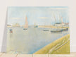 Georges Seurat The canal of Gravelines, in the direction of the sea.