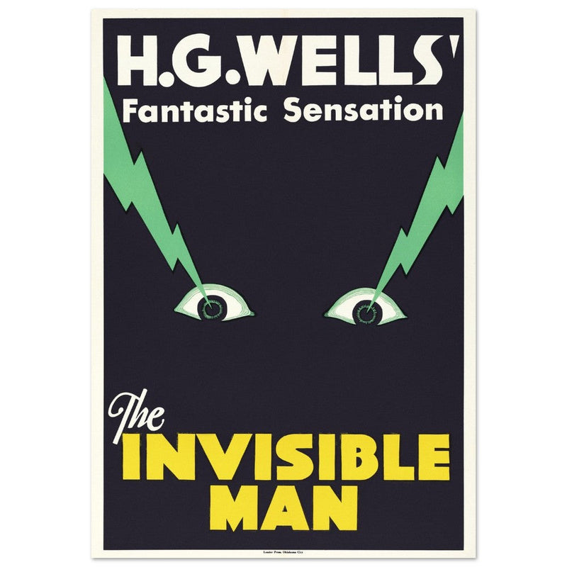 The Invisible Man movie poster.