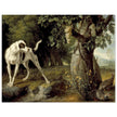 Landscape with a Dog and Partridges painting by Alexandre François Desportes 1719