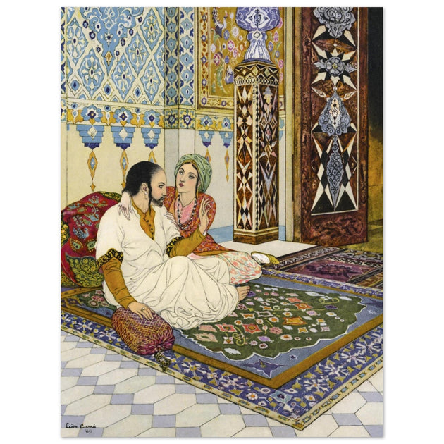 The Arabian Nights One Thousand and One Nights illustration by Leon Carre
