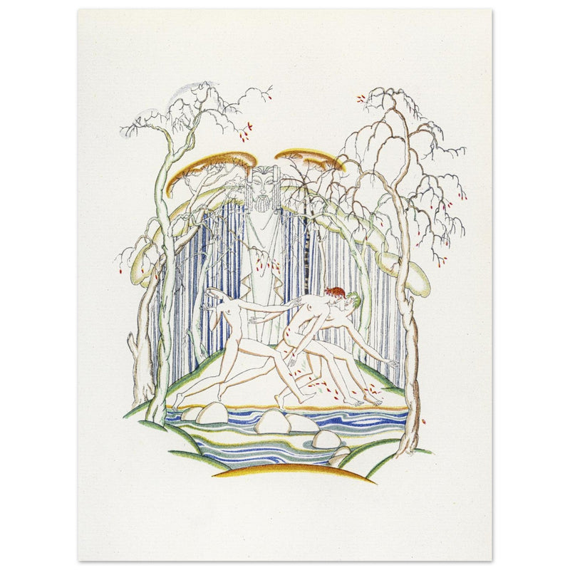Daphnis and Chloe illustration by John Austen.