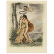 Paul Emile Becat erotic illustration Les Baiseres XVIII ( The Kisses ) Immortality