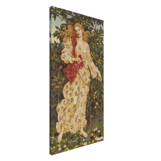 Evelyn de Morgan painting Flora