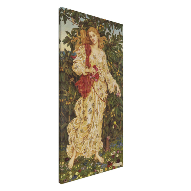 Evelyn de Morgan painting Flora