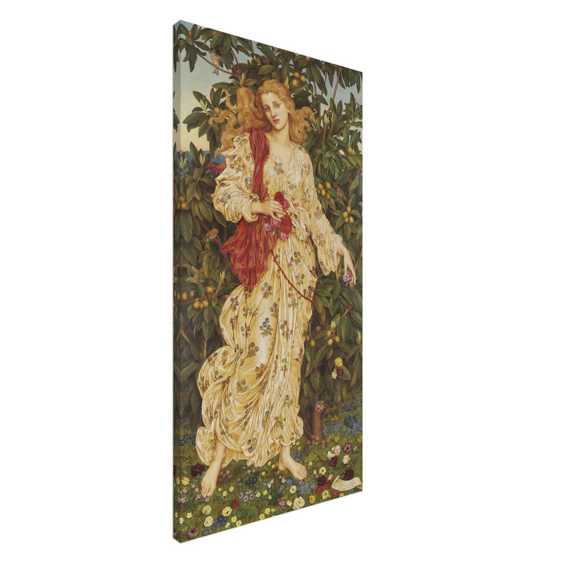 Evelyn de Morgan painting Flora