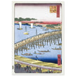 Ryogoku Bridge and the Great Riverbank by Utagawa Hiroshige
