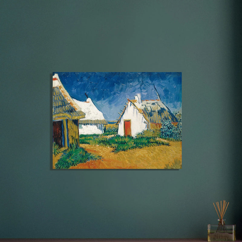 White Cottages at Saintes-Maries by Vincent Van Gogh