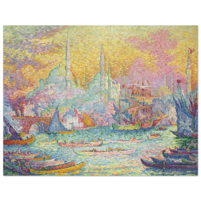 Paul Signac The Golden Horn, Constantinople Turkey painting