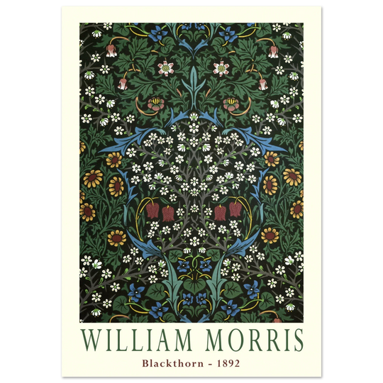 William Morris Blackthorn 1892.