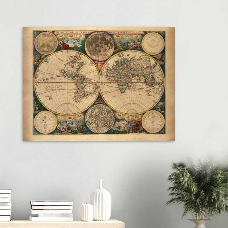 Old world map by John Seller