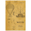 Airship patent illustration by T S C Lowe. Air Balloon