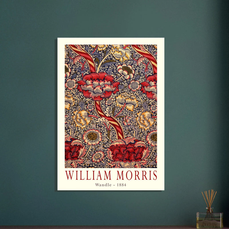William Morris Wandle  from printed cotton original.