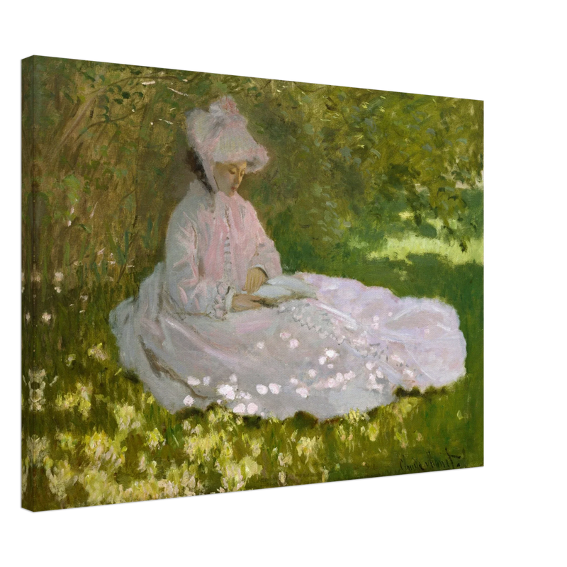 Springtime by Claude Monet