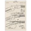 Magazine Fire arm patent 55012 by N kinf.