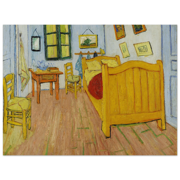The Bedroom by Vincent Van Gogh