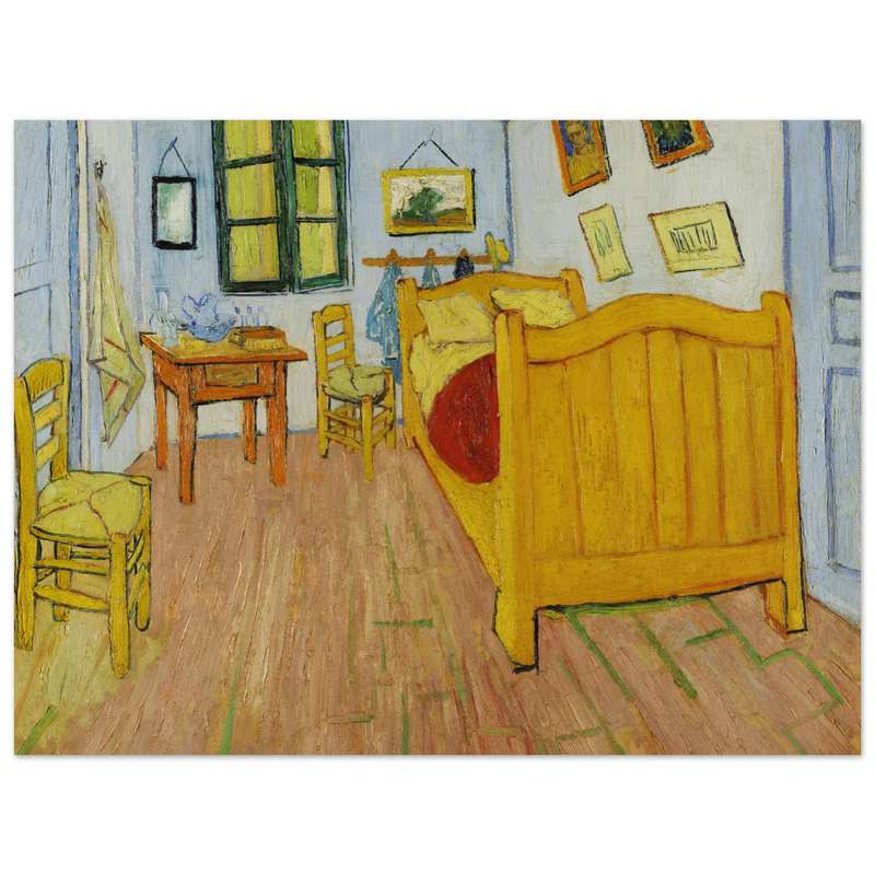 The Bedroom by Vincent Van Gogh