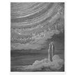 Gustave Dore illustration for The Divine Comedy by Dante Alighieri.  Paradise.