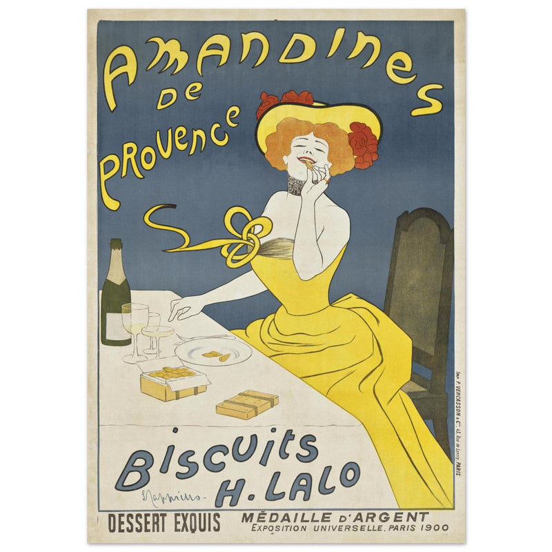 Amandines de Provence Biscuits H Lalo by Leonetto Cappiello.