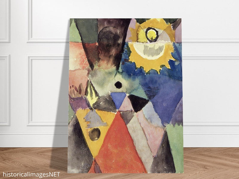 Paul Klee Mit der Gaslampe ( With the Gas Lamp ) 1915