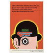 Stanley Kubrick Clockwork Orange movie poster.