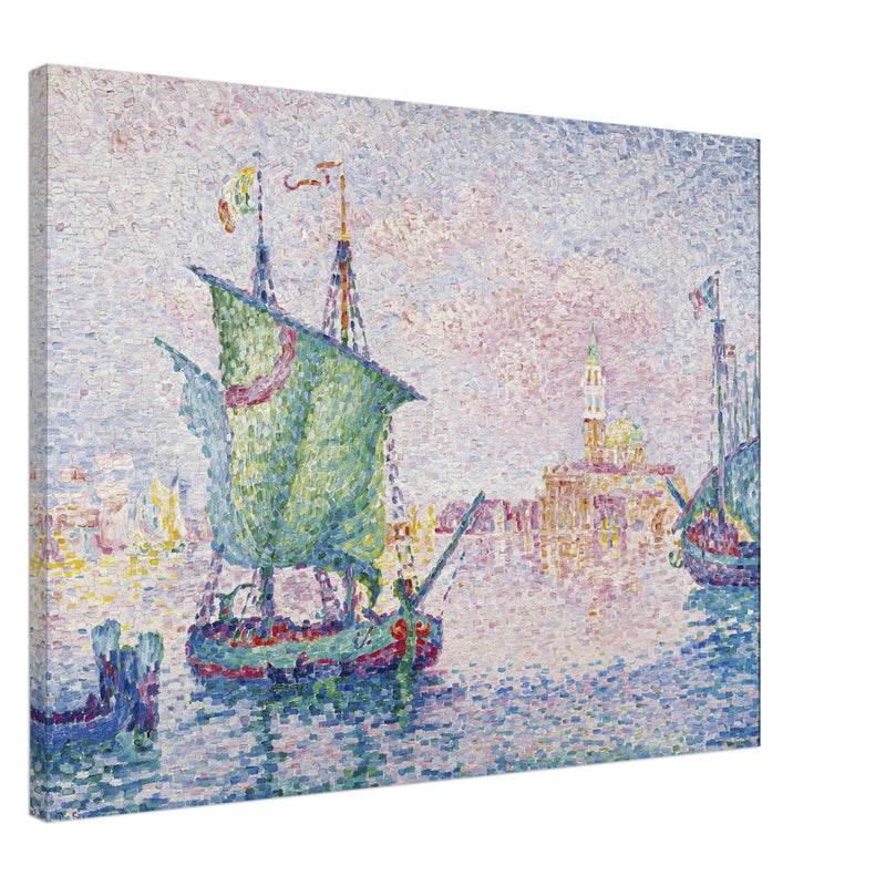 Paul Signac painting Venice, The Pink Cloud, 1909