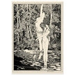 John Austen illustration for Hamlet The death of Ophelia